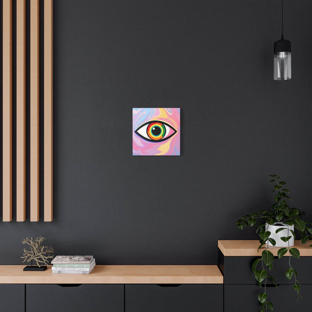 PsEyeFlow #6 - Vortex Vision. (Satin Canvas, Stretched) - Highdellic