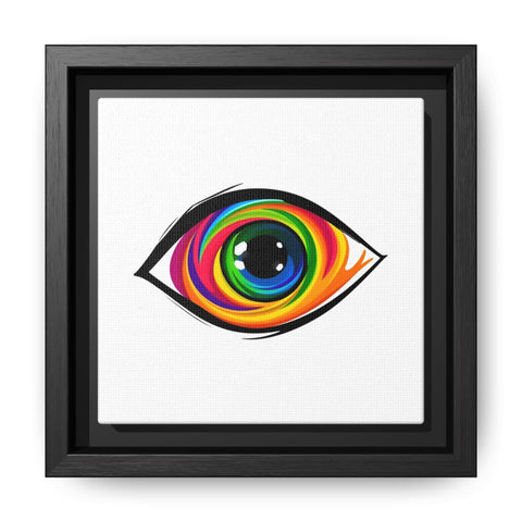 PsEyeGo 1 – Vortex Vision on Framed Matte Canvas (Multi-color) - Highdellic
