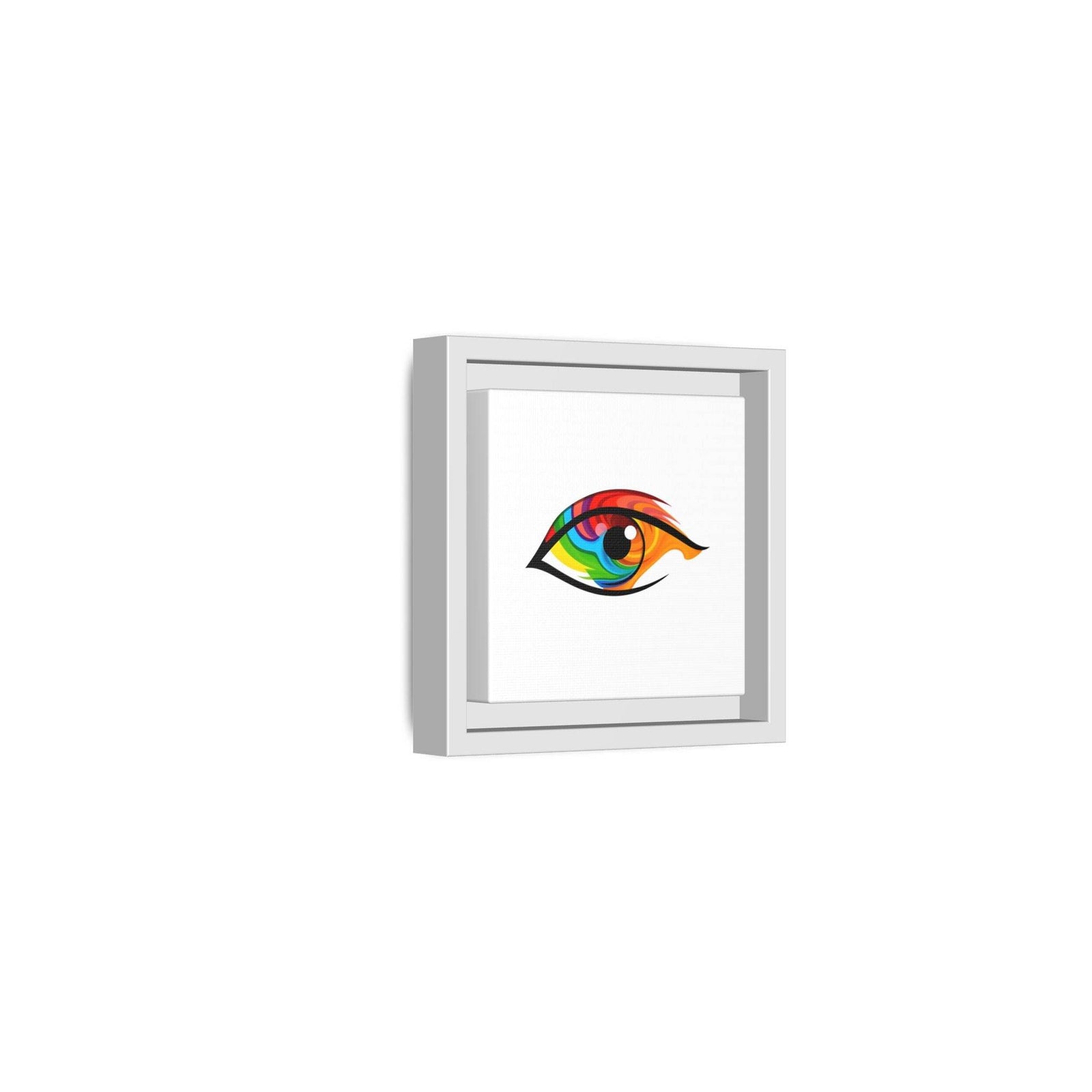 PsEyeGo 2 – Prism Gaze Vision on Framed Matte Canvas (Multi-color) - Highdellic