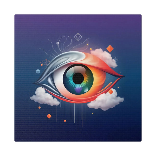 PsEyeDream #18 – Sentinel of the Skyways (Stretched Classic Canvas)