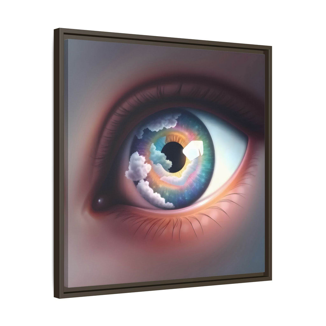 PsEyeDream #2 - Celestial Vision on Framed Matte Canvas - Highdellic