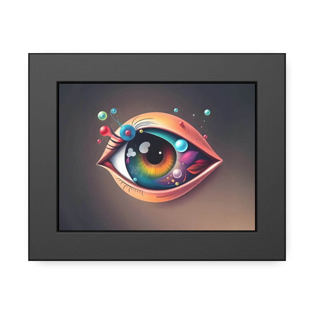 PsEyeDream #1 – The Blooming Gaze on Framed Paper Posters - Highdellic
