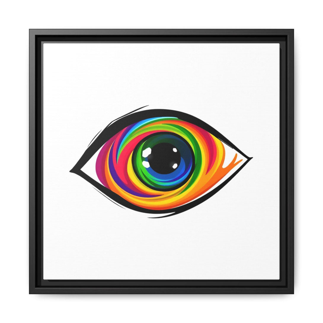 PsEyeGo 1 – Vortex Vision on Framed Matte Canvas (Multi-color) - Highdellic