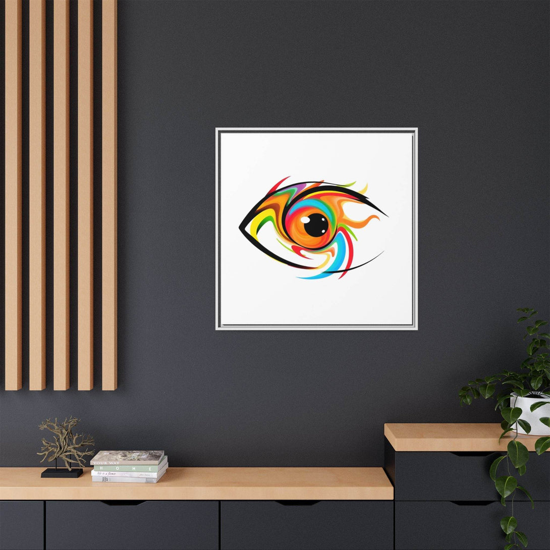 PsEyeGo 4 – Inferno Vision on Framed Matte Canvas (Multi-color) - Highdellic