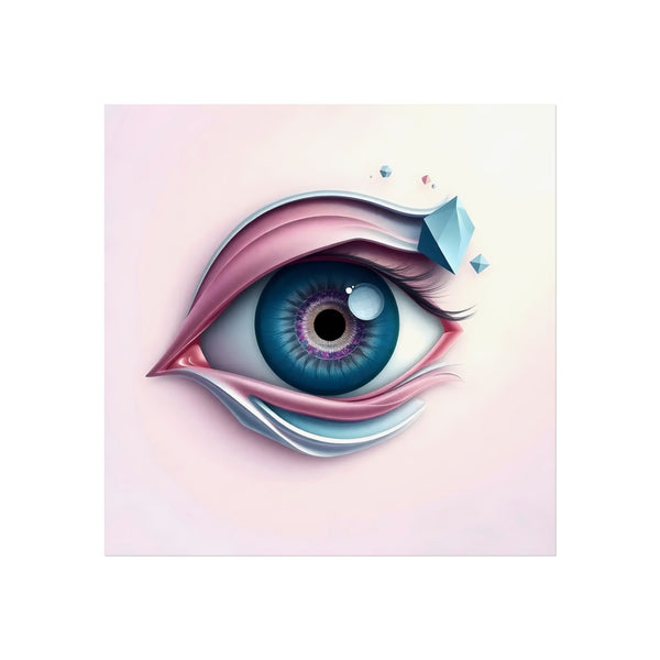 PsEyeDream #24 - Crystal Intuition (Fine Art Poster)