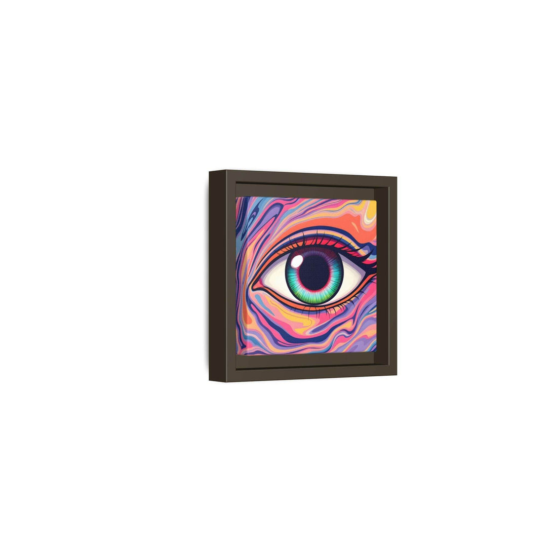 PsEyeFlow #26 - Vivid Echo - (Matte Canvas, Framed (Multi-color)) - Highdellic