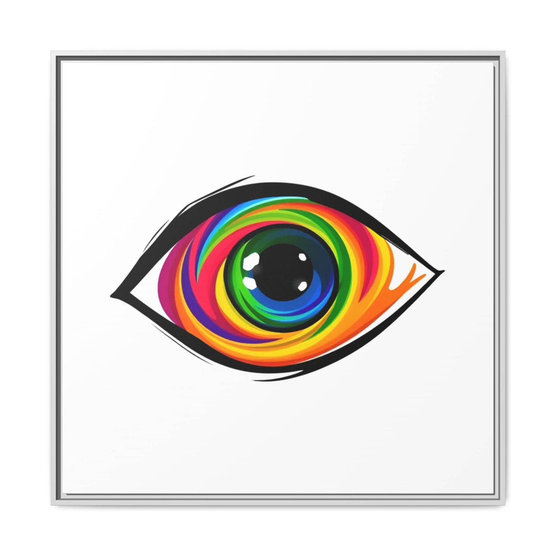 PsEyeGo 1 – Vortex Vision on Framed Matte Canvas (Multi-color) - Highdellic