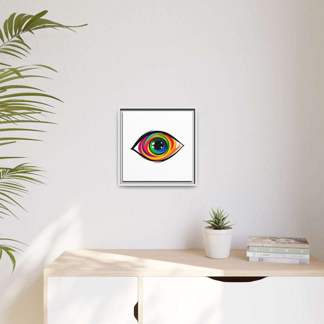 PsEyeGo 1 – Vortex Vision on Framed Matte Canvas (Multi-color) - Highdellic
