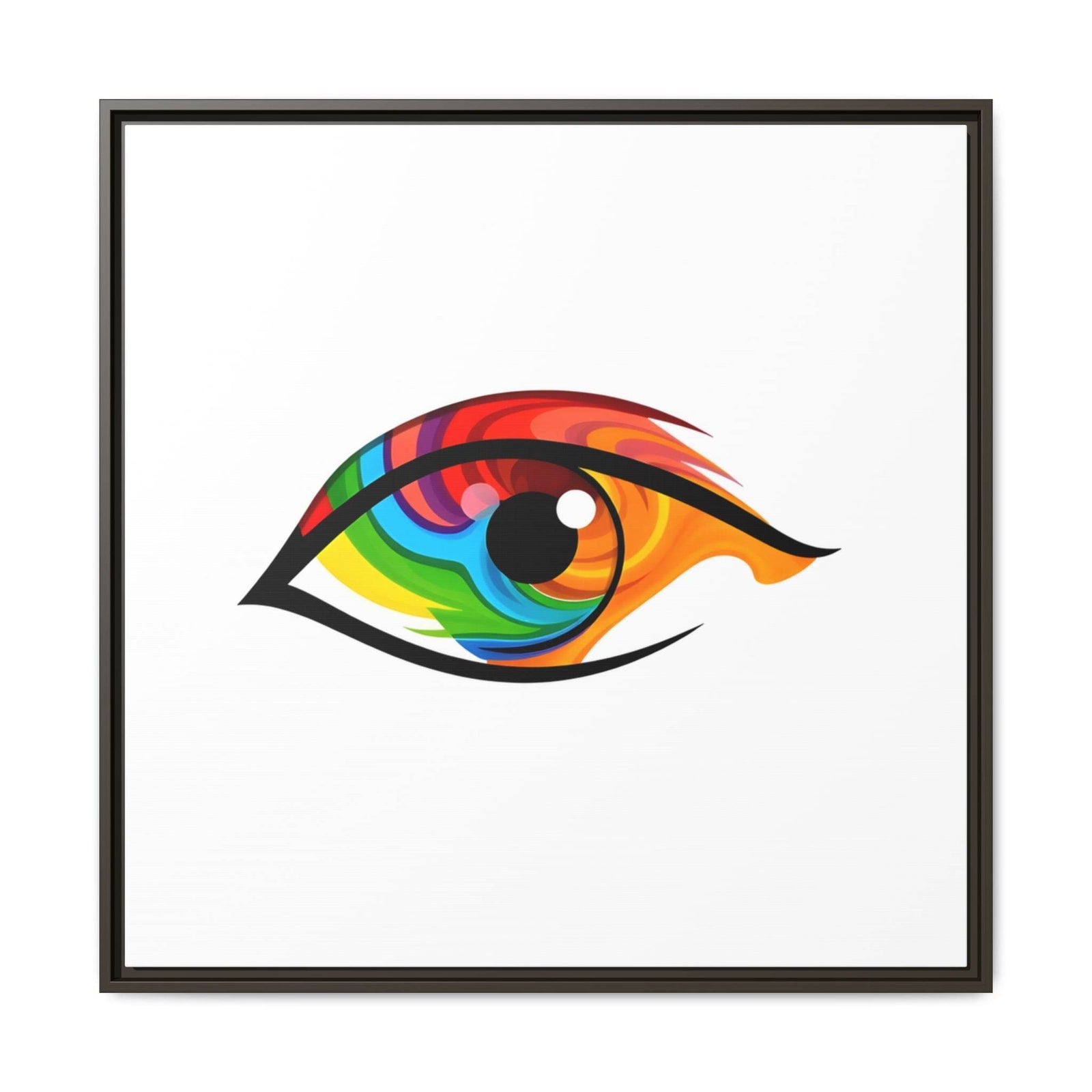 PsEyeGo 2 – Prism Gaze Vision on Framed Matte Canvas (Multi-color) - Highdellic