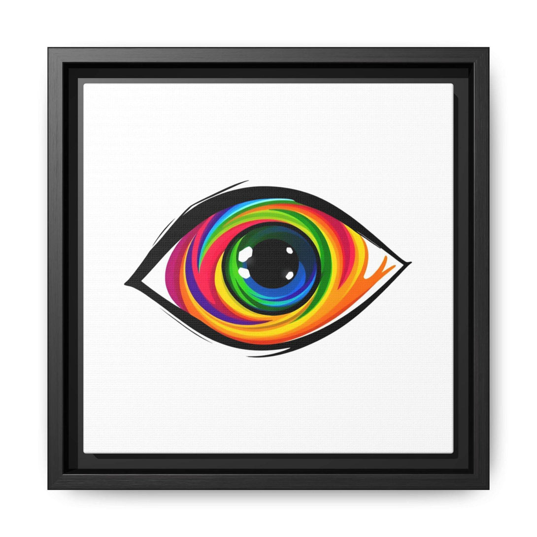 PsEyeGo 1 – Vortex Vision on Framed Matte Canvas (Multi-color) - Highdellic