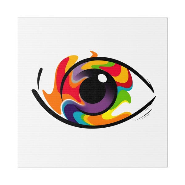 PsEyeGo #b3 – Chromatic Flame (Classic Stretched Canvas)