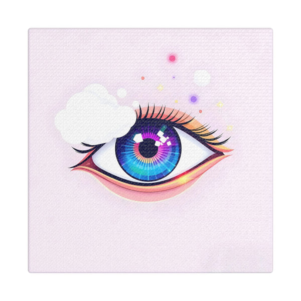 PsEyeDream #9 – Spectral Vision (Stretched Satin Canvas)