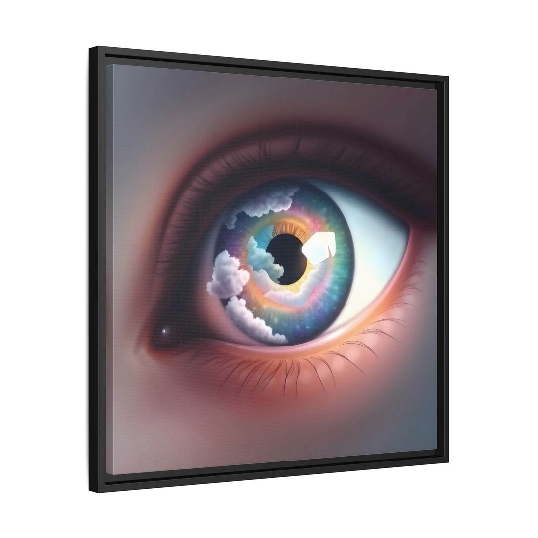 PsEyeDream #2 - Celestial Vision on Framed Matte Canvas - Highdellic