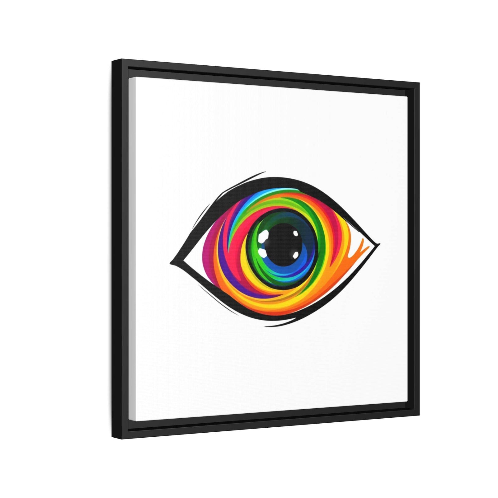 PsEyeGo 1 – Vortex Vision on Framed Matte Canvas (Multi-color) - Highdellic