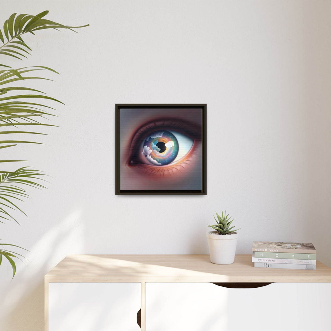 PsEyeDream #2 - Celestial Vision on Framed Matte Canvas - Highdellic