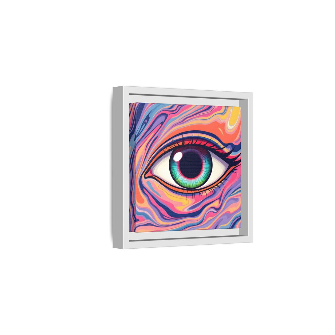 PsEyeFlow #26 - Vivid Echo - (Matte Canvas, Framed (Multi-color)) - Highdellic