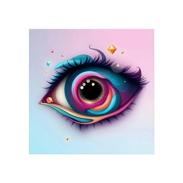 PsEyeDream #25 – Neon Reverie (Fine Art Poster)