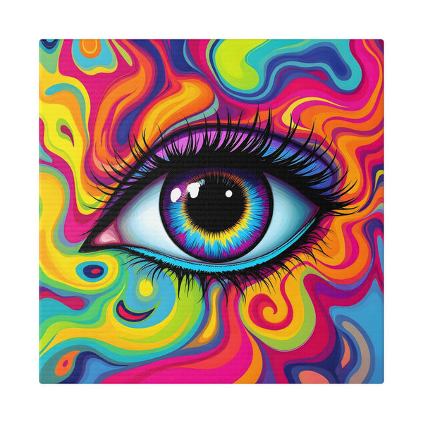PsEyeFlow #19 - Psychedelic Awakening (Classic Stretched Canvas)