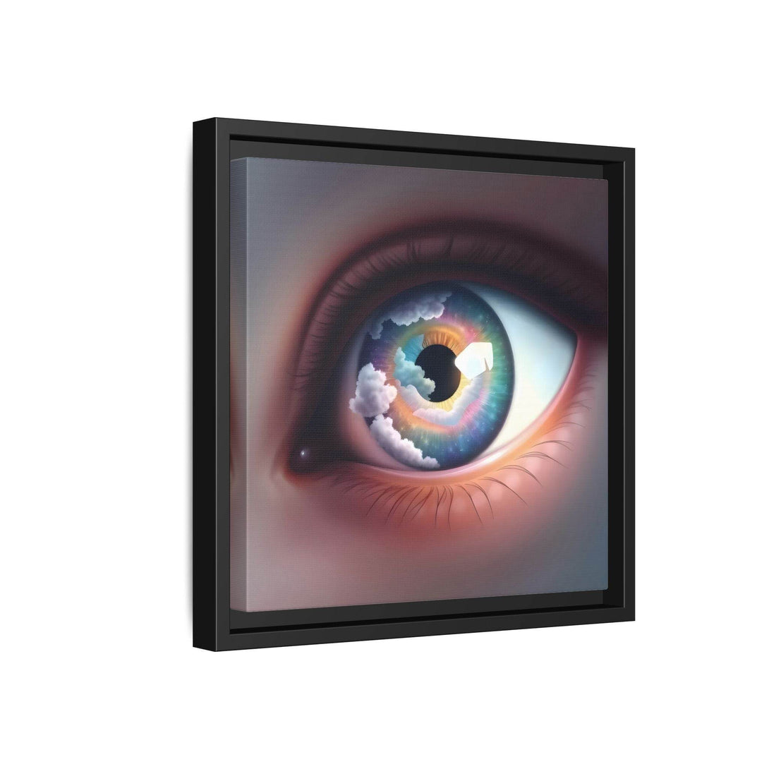 PsEyeDream #2 - Celestial Vision on Framed Matte Canvas - Highdellic