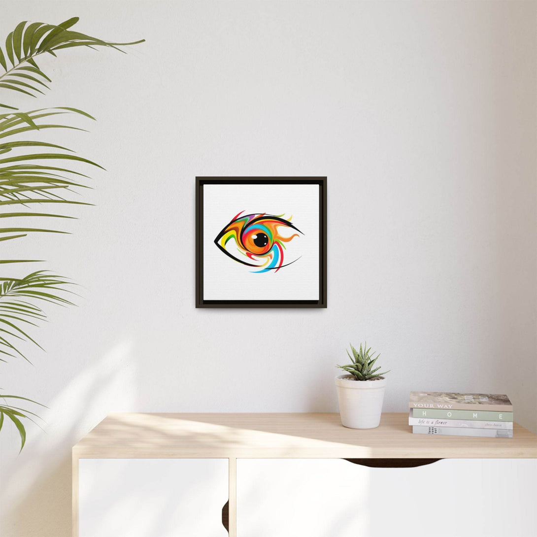 PsEyeGo 4 – Inferno Vision on Framed Matte Canvas (Multi-color) - Highdellic