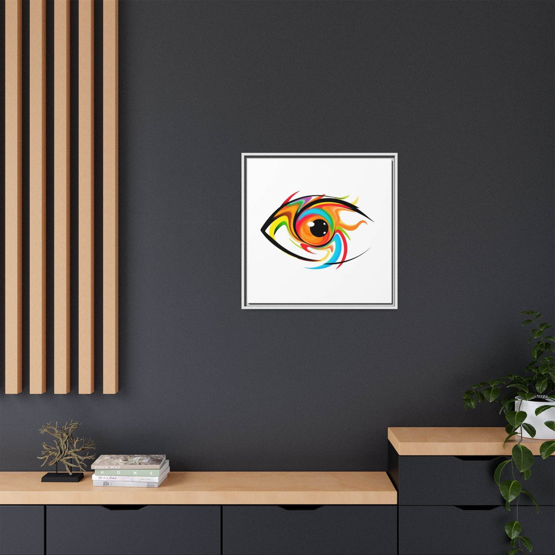 PsEyeGo 4 – Inferno Vision on Framed Matte Canvas (Multi-color) - Highdellic