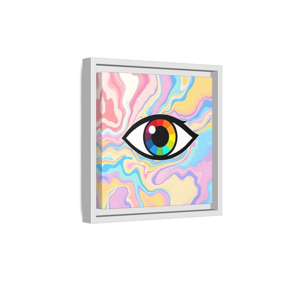 PsEyeFlow #30 - Spectrum Vision (Matte Canvas, Framed (Multi-color)) - Highdellic