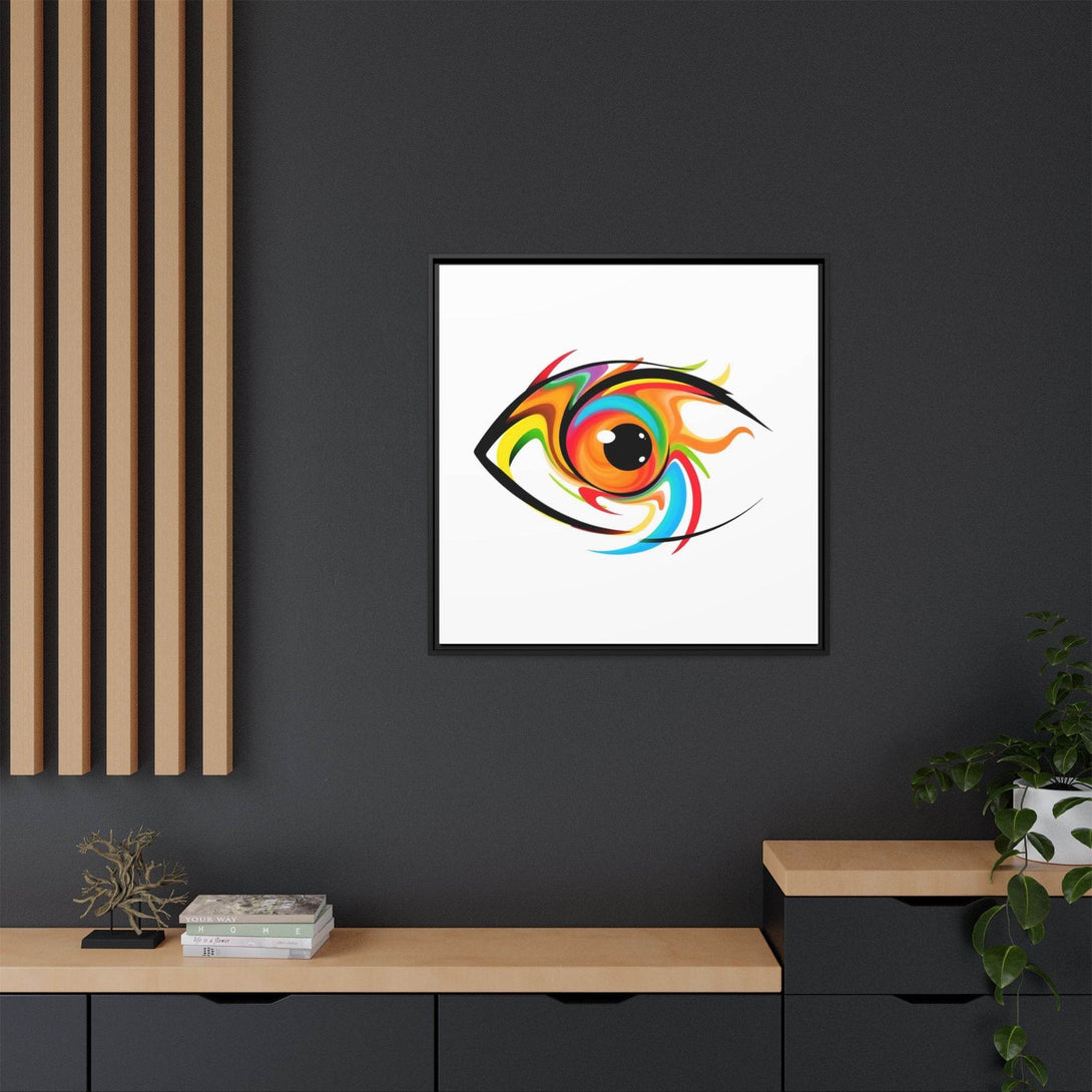 PsEyeGo 4 – Inferno Vision on Framed Matte Canvas (Multi-color) - Highdellic