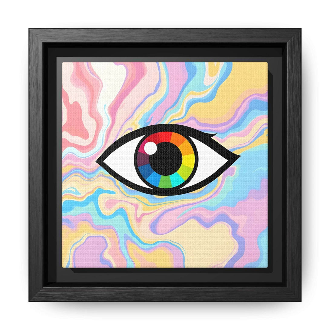 PsEyeFlow #30 - Spectrum Vision (Matte Canvas, Framed (Multi-color)) - Highdellic