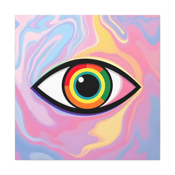 PsEyeFlow #6 - Vortex Vision. (Matte Canvas, Stretched, 1.25")