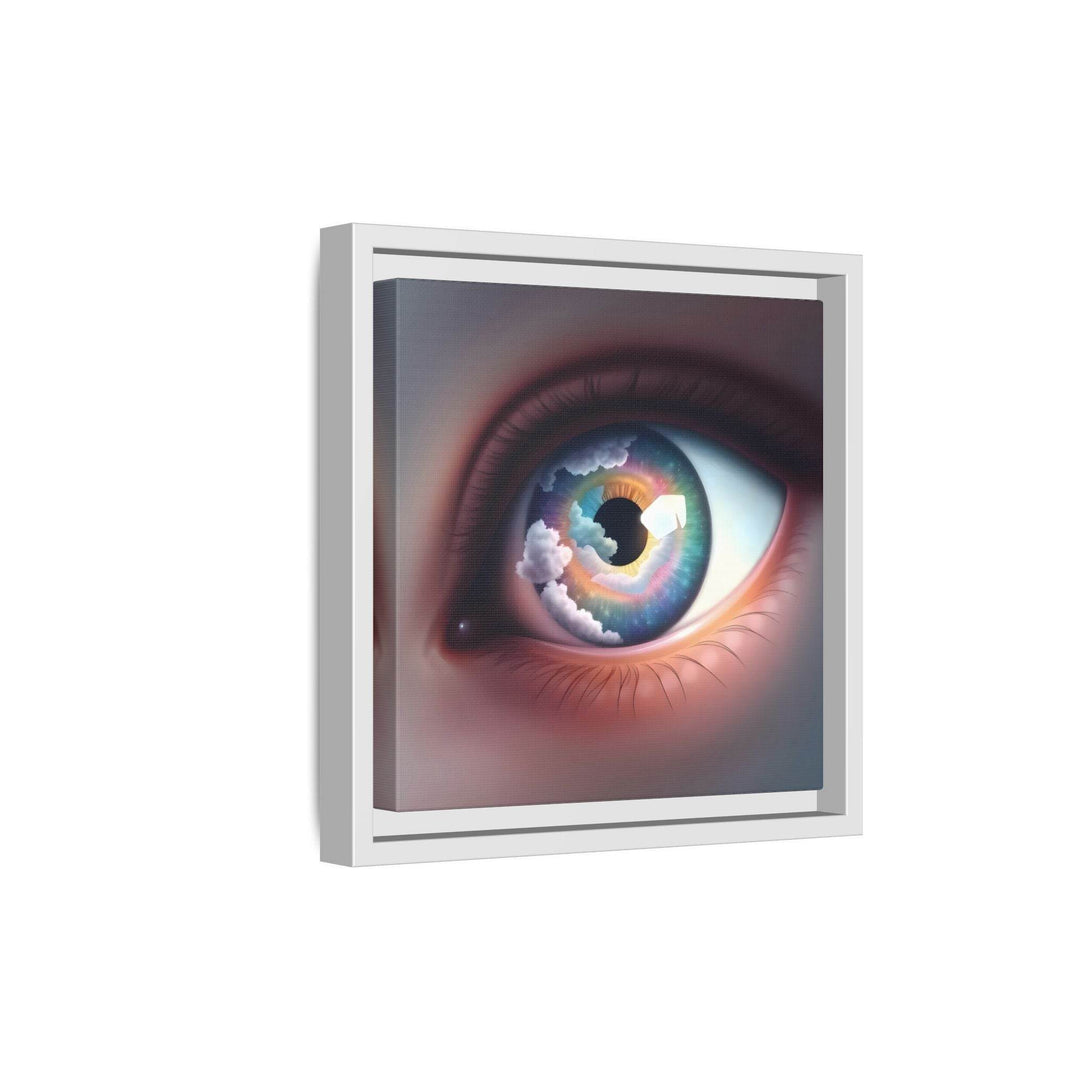 PsEyeDream #2 - Celestial Vision on Framed Matte Canvas - Highdellic