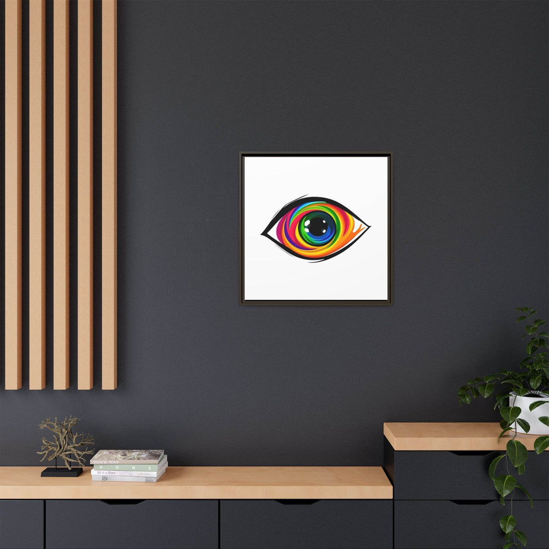 PsEyeGo 1 – Vortex Vision on Framed Matte Canvas (Multi-color) - Highdellic