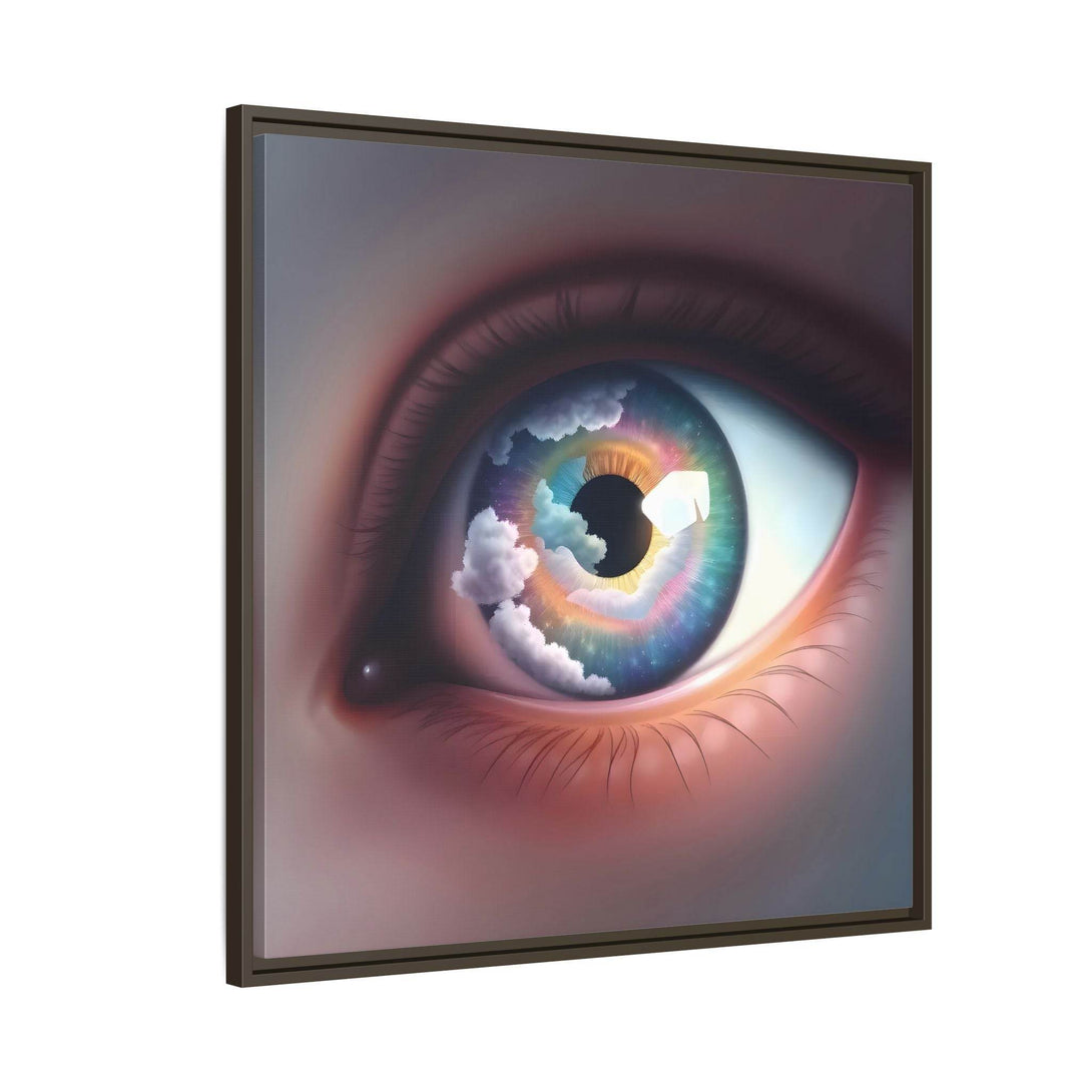 PsEyeDream #2 - Celestial Vision on Framed Matte Canvas - Highdellic