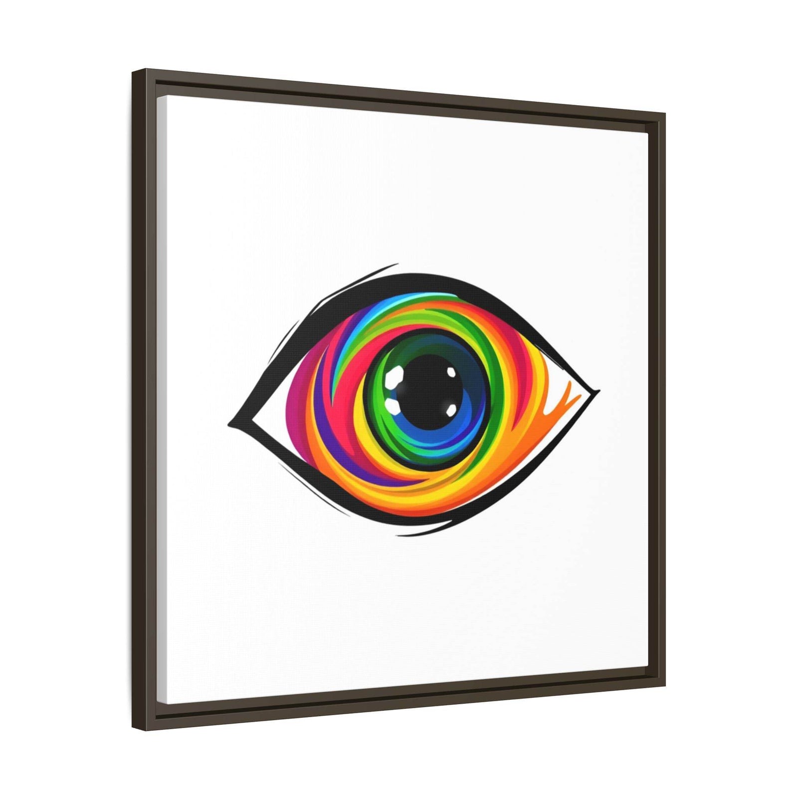 PsEyeGo 1 – Vortex Vision on Framed Matte Canvas (Multi-color) - Highdellic