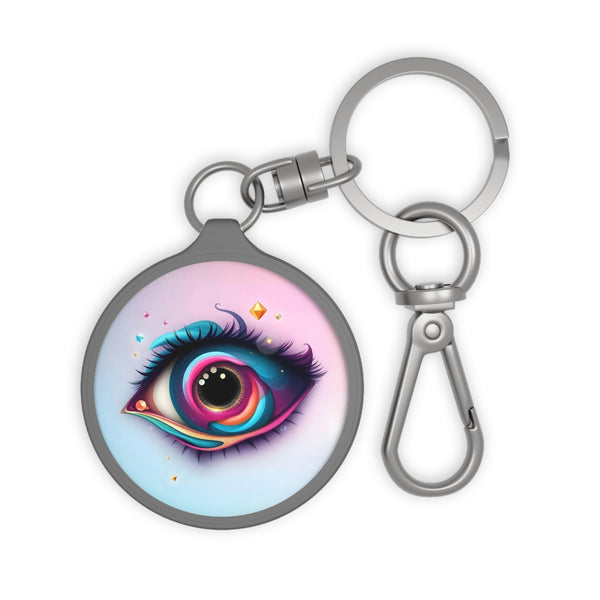 PsEyeDream #25 – Neon Reverie (Keyring Tag)