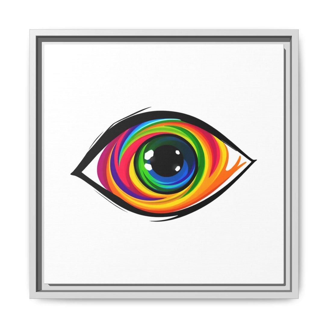 PsEyeGo 1 – Vortex Vision on Framed Matte Canvas (Multi-color) - Highdellic