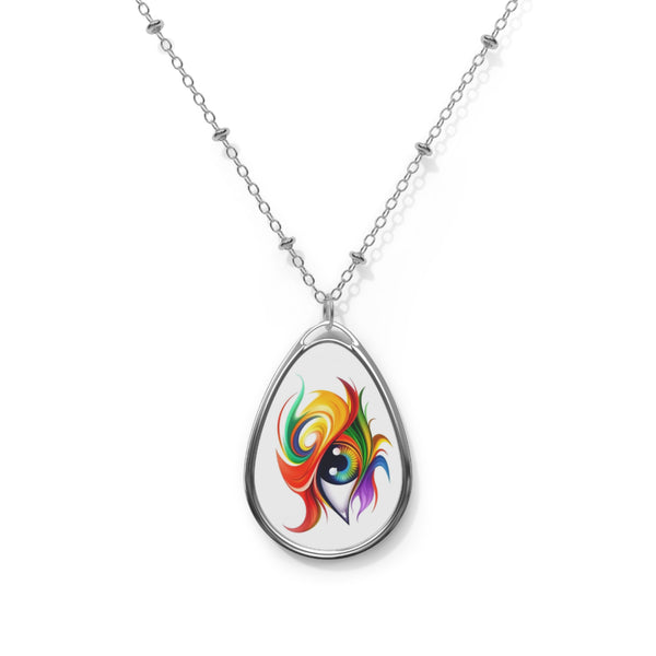 GO #7 – Burning Vision (Oval Necklace)