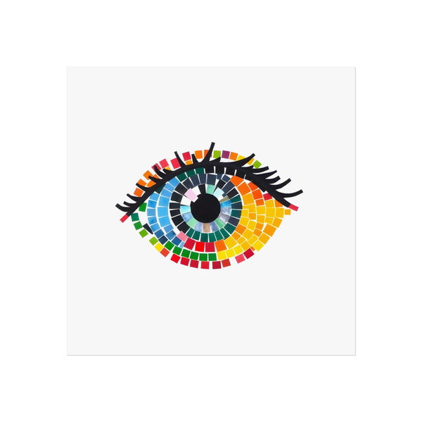 PsEyeTile 6: KaleidoView (Fine Art Poster)