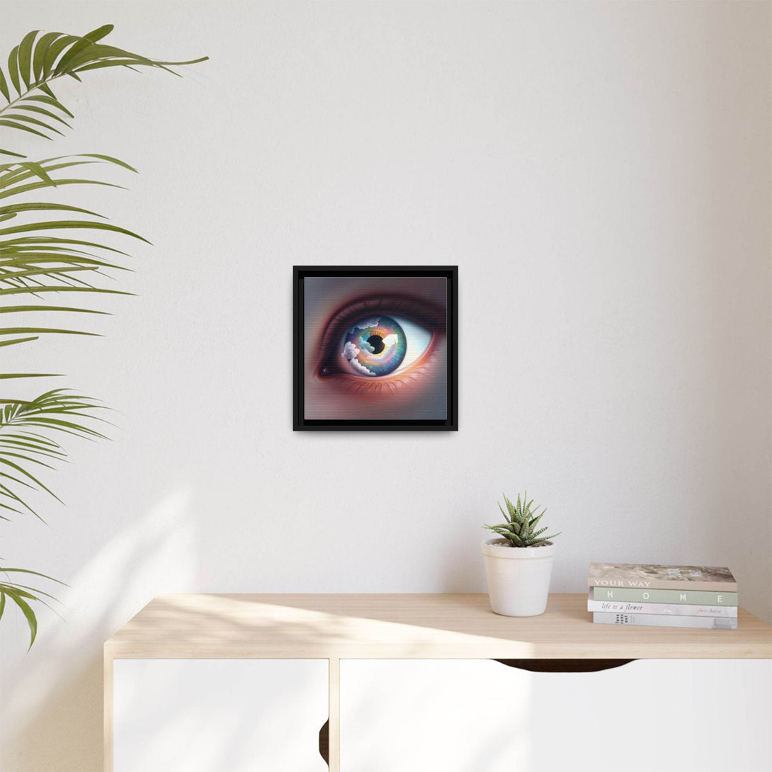 PsEyeDream #2 - Celestial Vision on Framed Matte Canvas - Highdellic