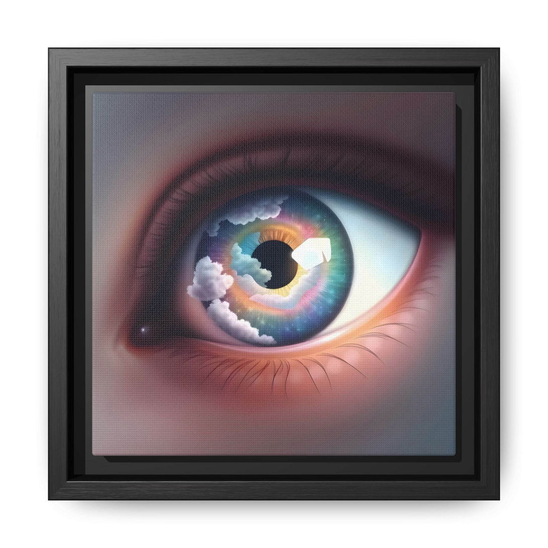 PsEyeDream #2 - Celestial Vision on Framed Matte Canvas - Highdellic
