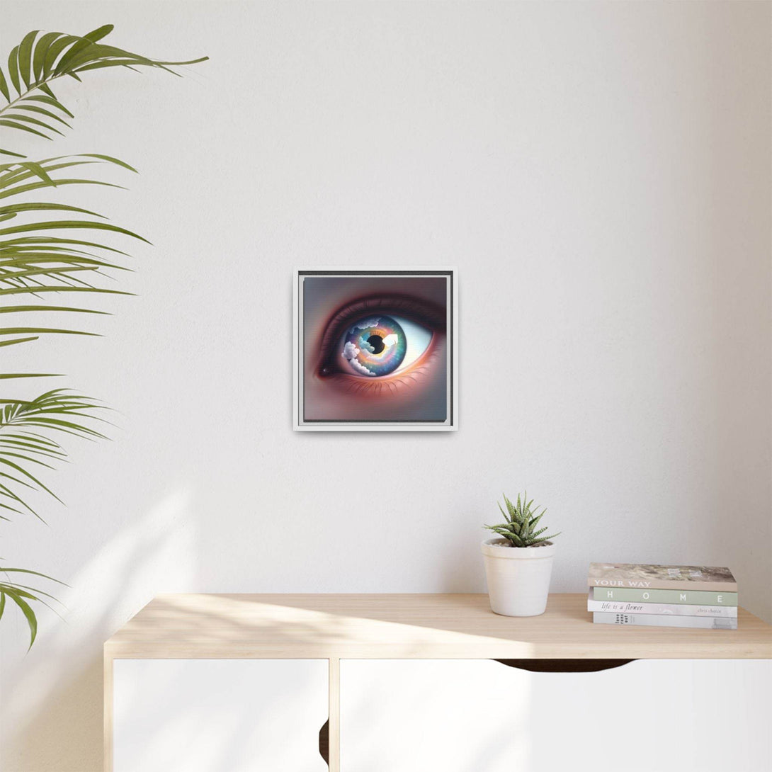 PsEyeDream #2 - Celestial Vision on Framed Matte Canvas - Highdellic