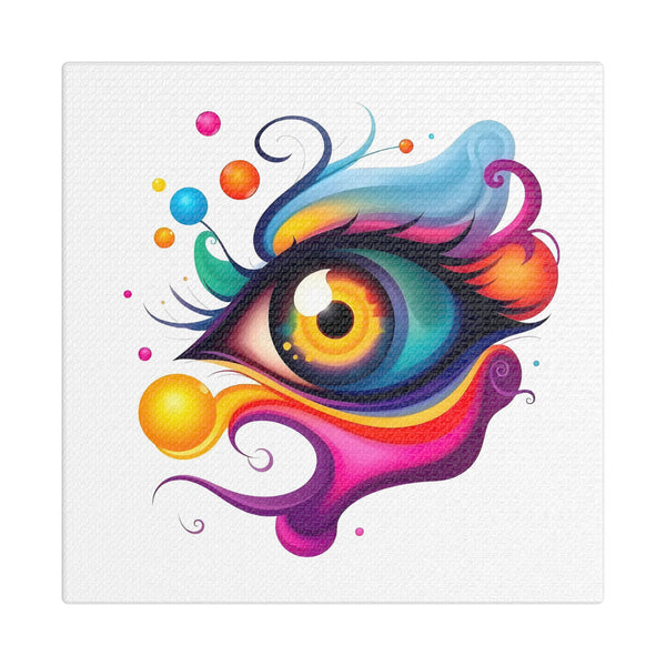 Dream #34 – Chromatic Tide (Stretched Satin Canvas)