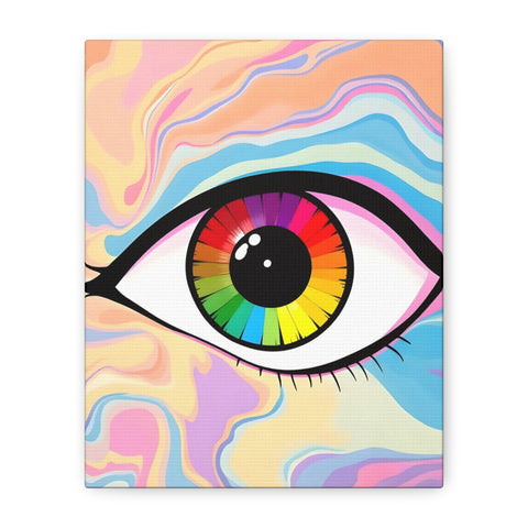 PsEyeFlow #1 – Prism Vision. (Vertical Matte Canvas, Stretched, 1.25")