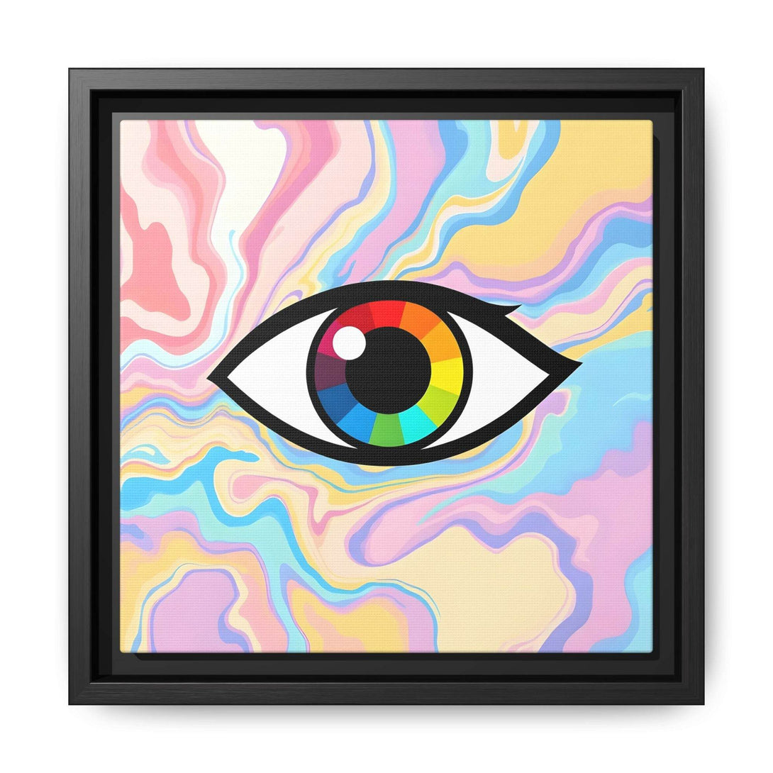 PsEyeFlow #30 - Spectrum Vision (Matte Canvas, Framed (Multi-color)) - Highdellic