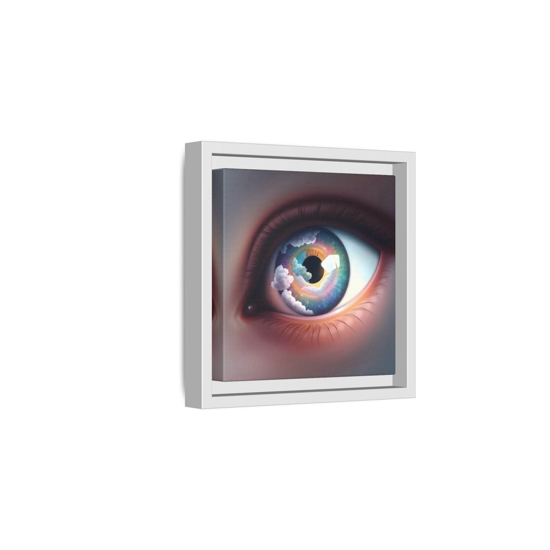 PsEyeDream #2 - Celestial Vision on Framed Matte Canvas - Highdellic