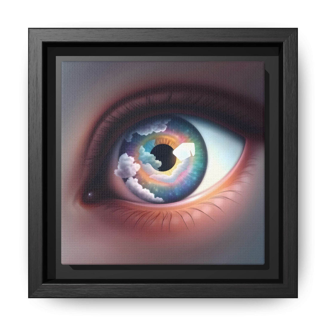 PsEyeDream #2 - Celestial Vision on Framed Matte Canvas - Highdellic