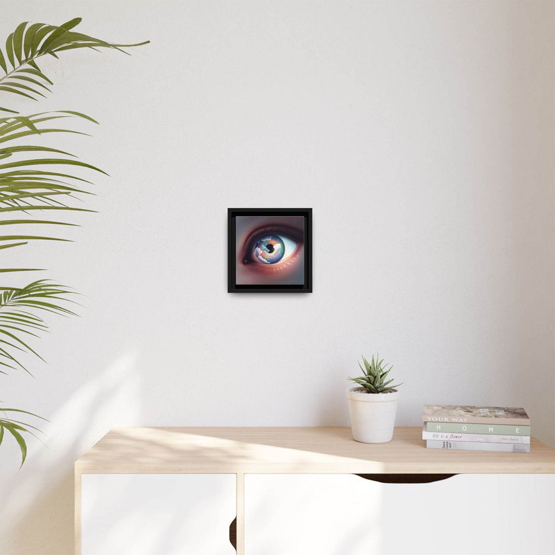 PsEyeDream #2 - Celestial Vision on Framed Matte Canvas - Highdellic