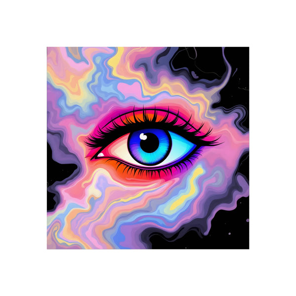 PsEyeFlow #23 - Nebula Gaze (Fine Art Poster)