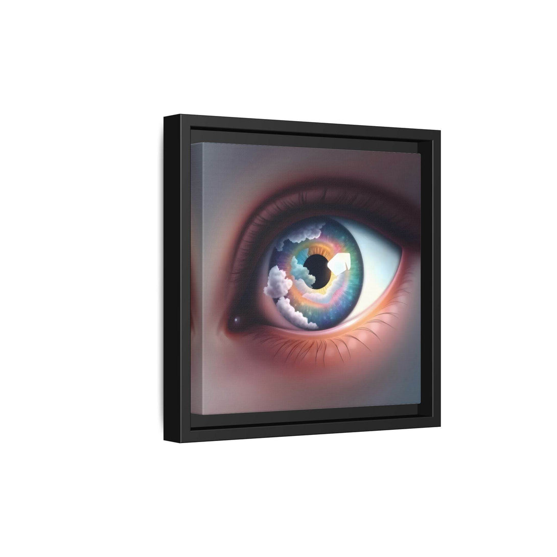PsEyeDream #2 - Celestial Vision on Framed Matte Canvas - Highdellic