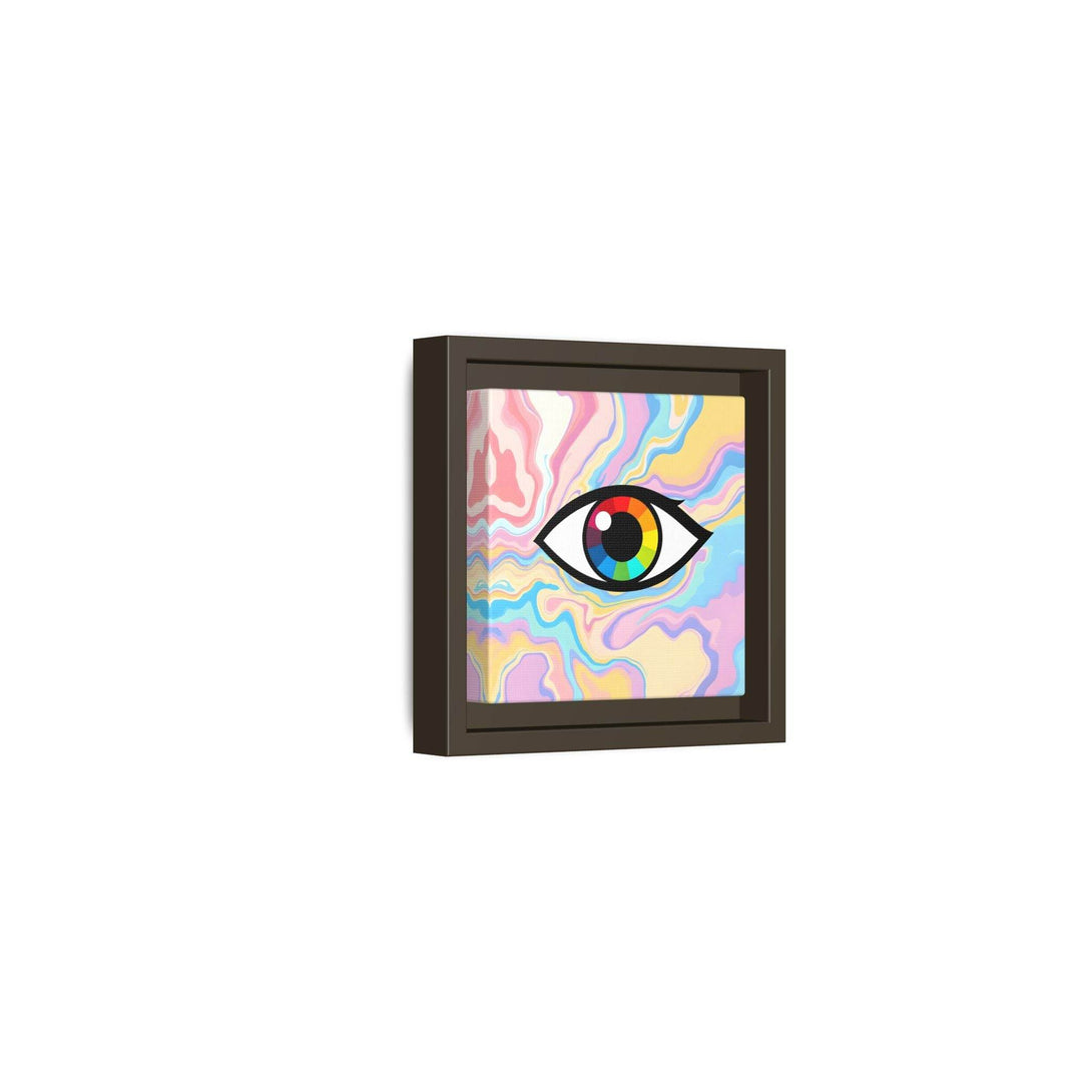 PsEyeFlow #30 - Spectrum Vision (Matte Canvas, Framed (Multi-color)) - Highdellic