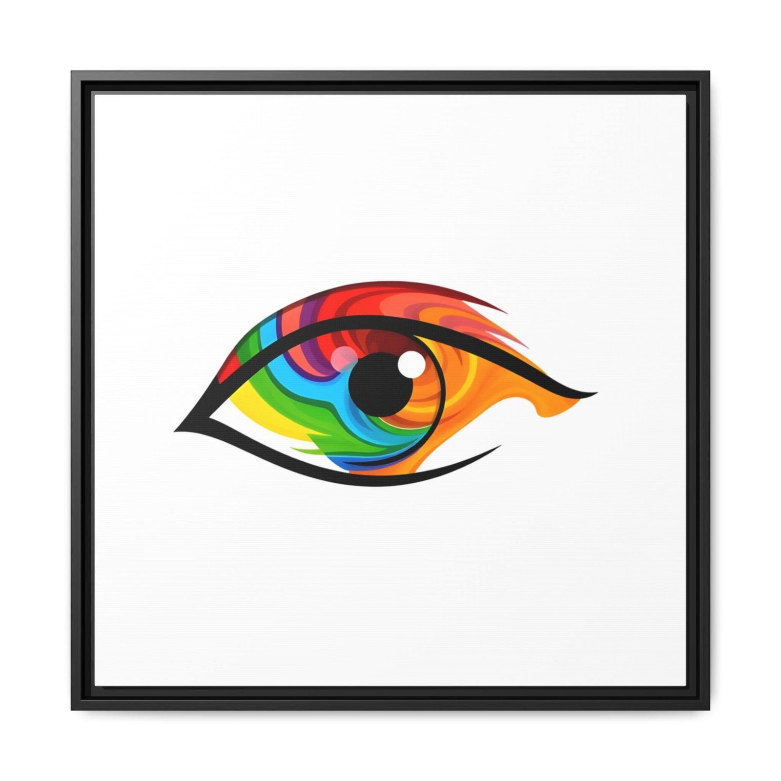 PsEyeGo 2 – Prism Gaze Vision on Framed Matte Canvas (Multi-color) - Highdellic